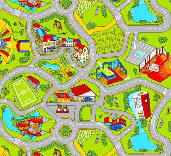 

Ковер Нева-Тафт LUNAPARK LUNAPARK 40 3x1 салатовый