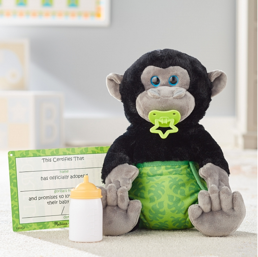 

Мягкая игрушка Мартышка малыш Melissa & Doug MD30451