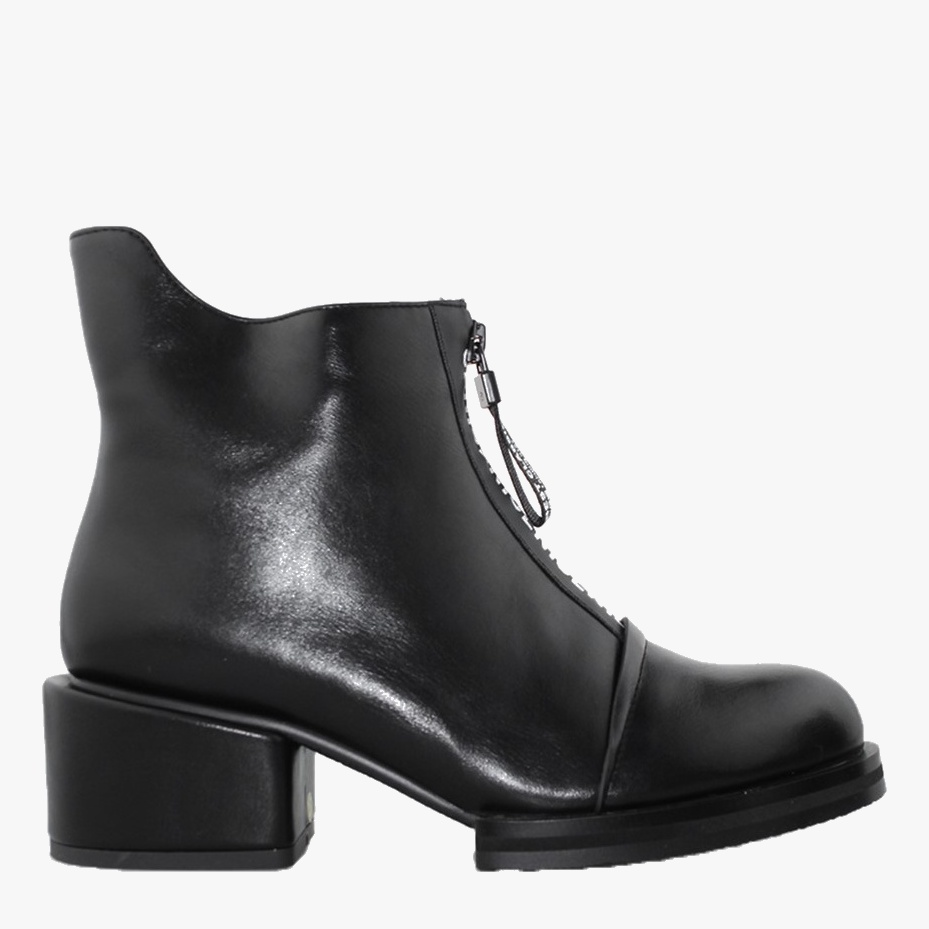 Акція на Жіночі черевики низькі Rusi Moni R3867-K1716 37 23.5 см Чорні від Rozetka