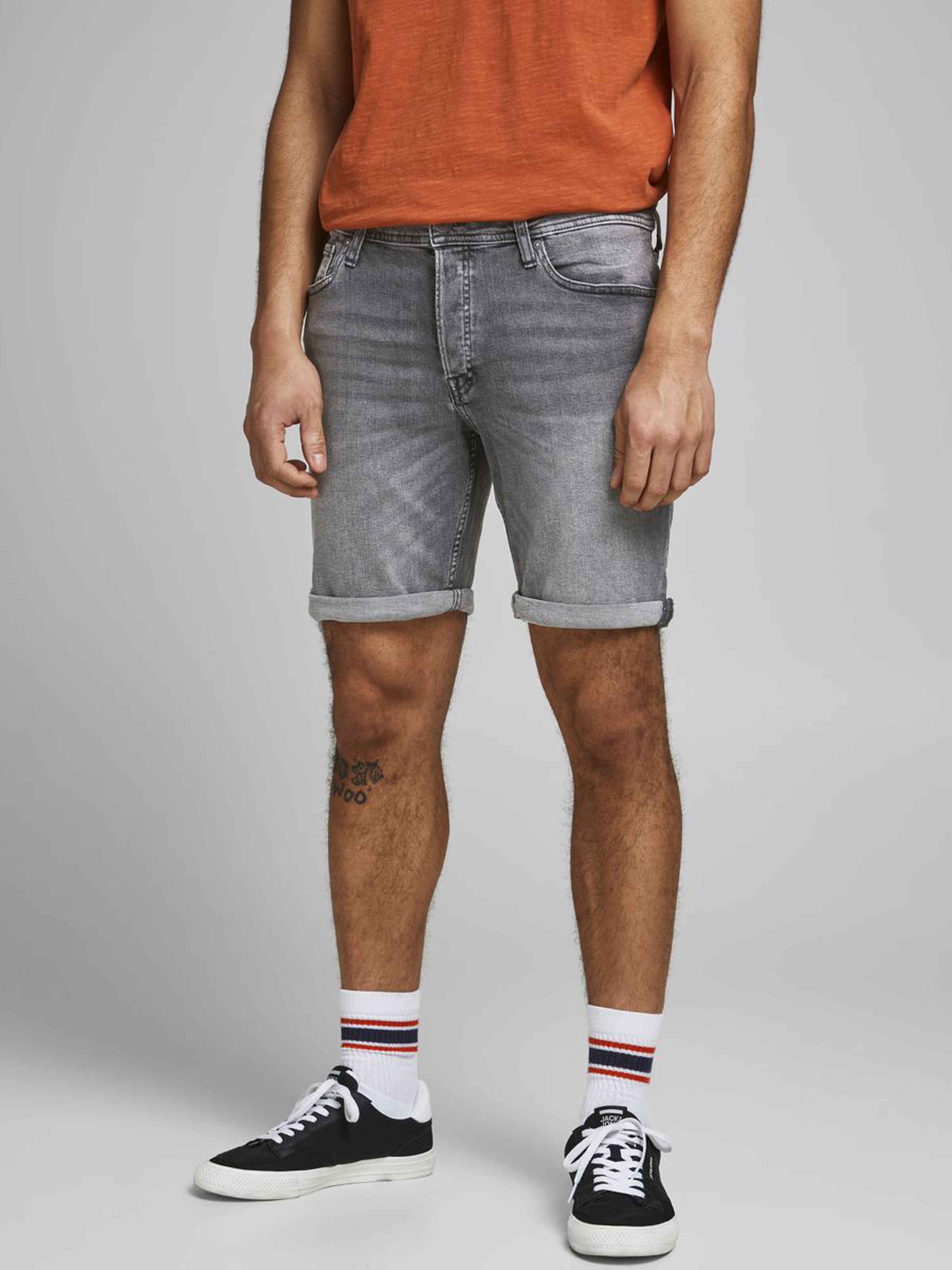 

ШОРТЫ Jack&Jones RICK 12182953 Grey Denim  серый, ШОРТЫ Jack&Jones RICK 12182953 Grey Denim L серый