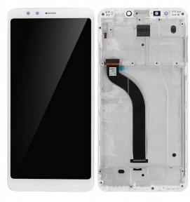 

Дисплей для Xiaomi Redmi 5 с сенсором (тачскрином) и рамкой белый