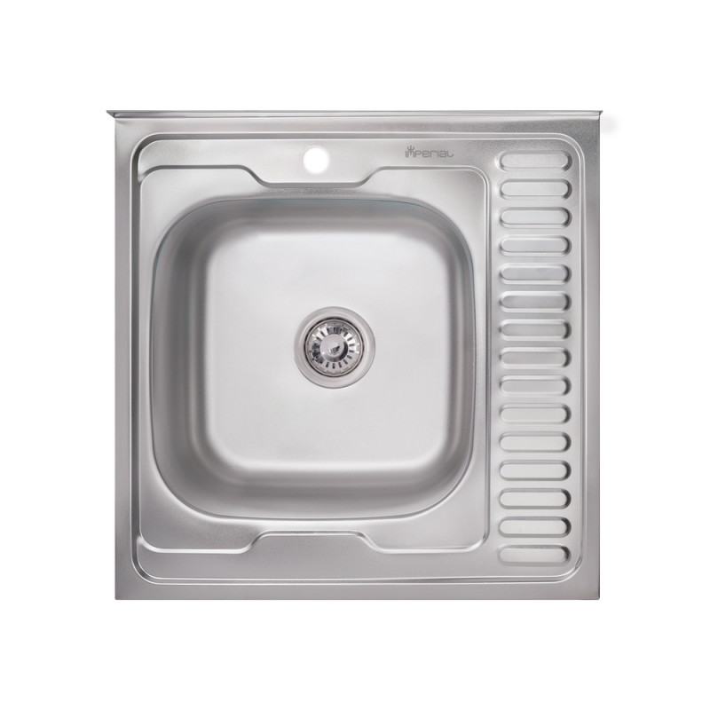 

Кухонная мойка Imperial 6060-L (0,6мм) Decor