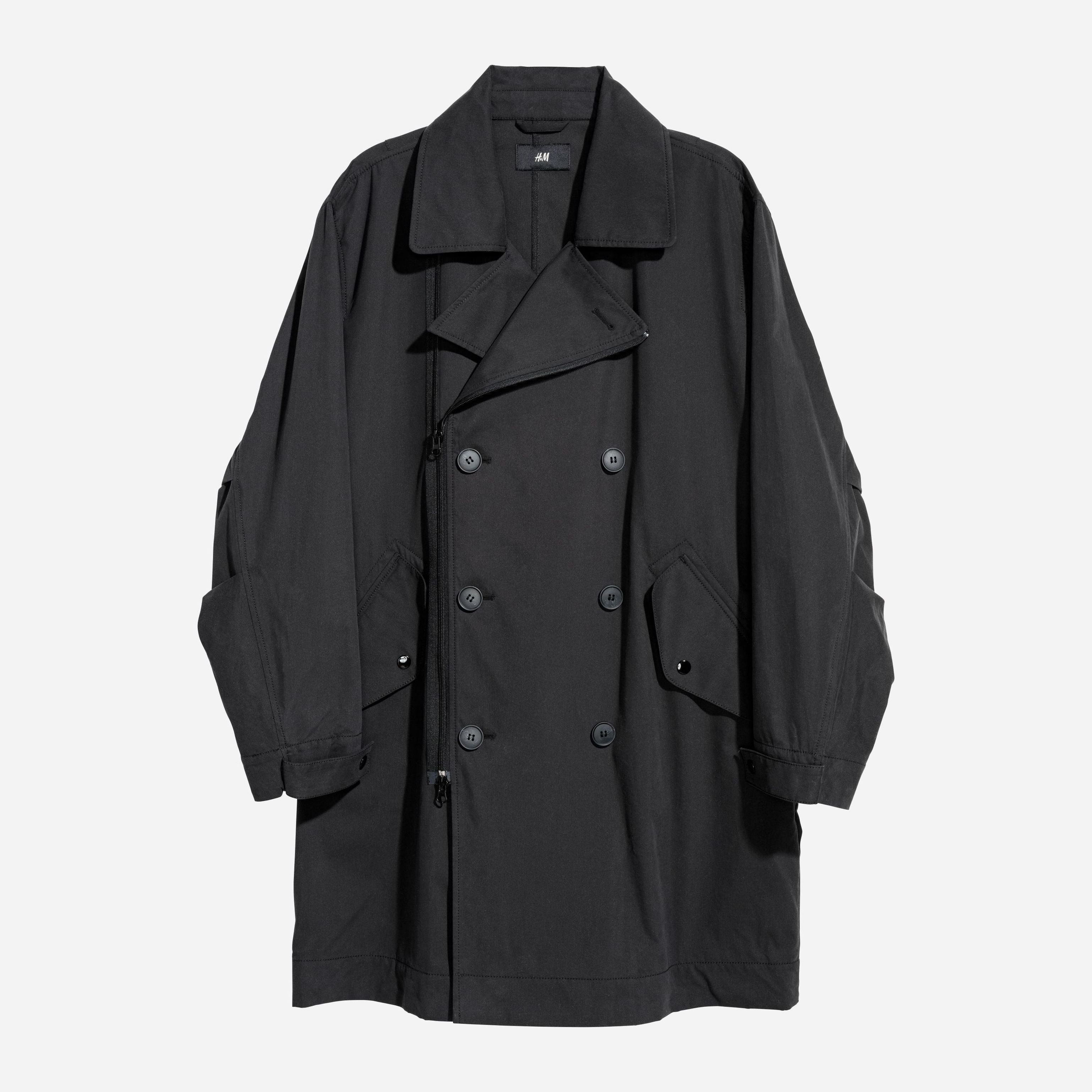 

Плащ H&M 5903617-AAAD XL Черный