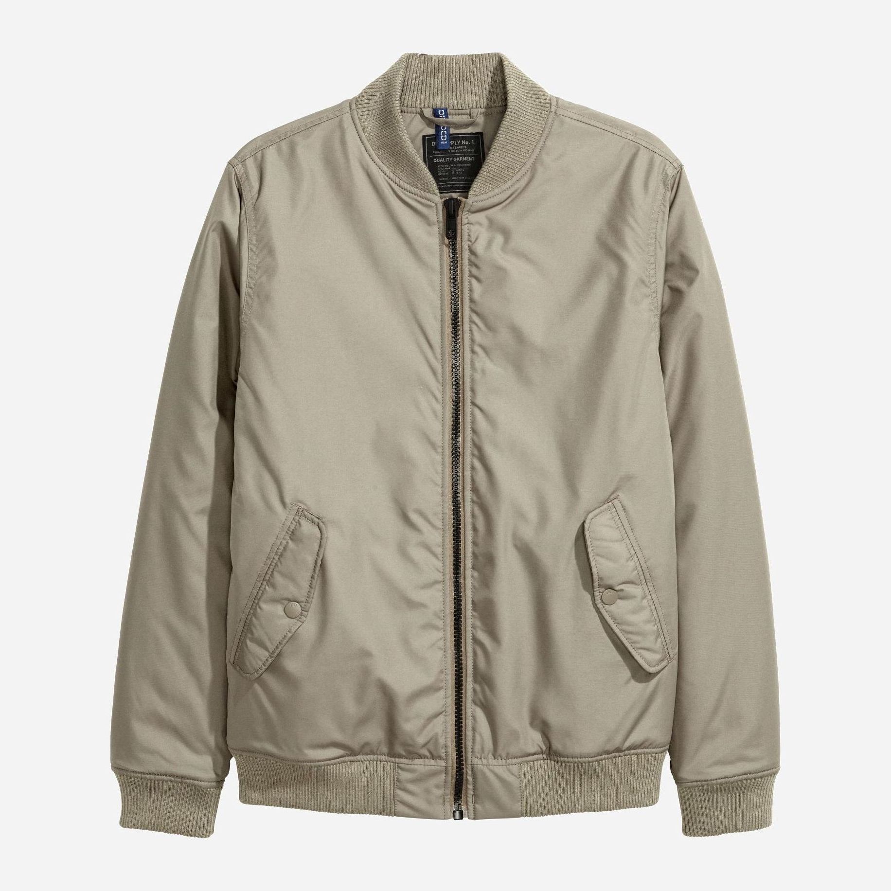 

Бомбер H&M 4100245-ACUB S Зеленый