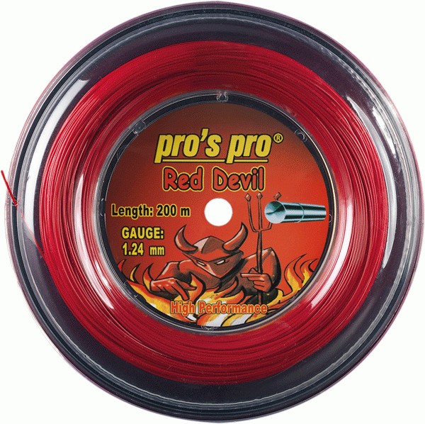 

Струны для тенниса Pro’s Pro RED DEVIL 1,24