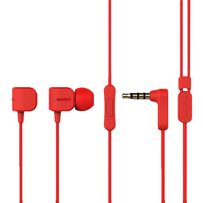 

Вакуумные наушники RM-502 Red Remax 335203
