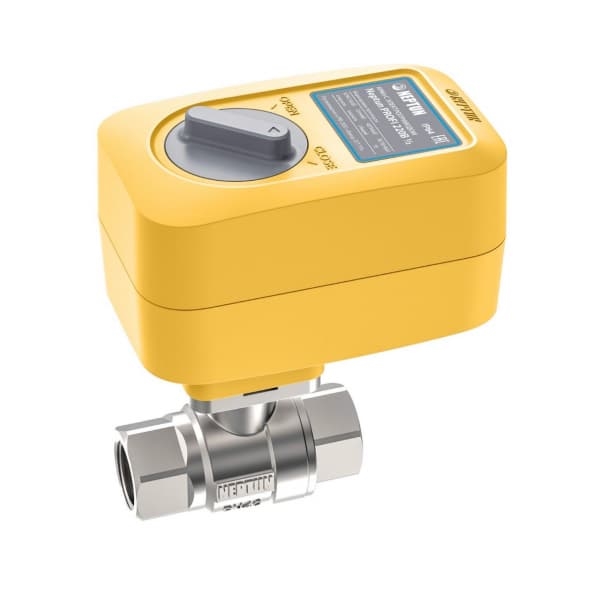 

Кран с электроприводом Neptun Profi 220В 1"