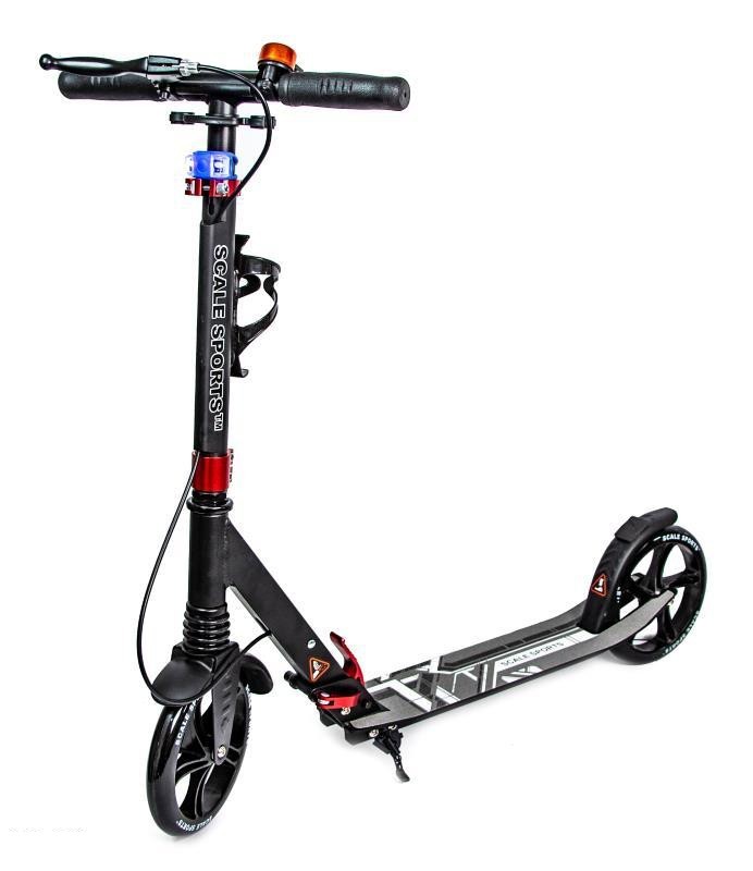 

Детский самокат двухколесный Scale Sports SS 08 Черный цвет