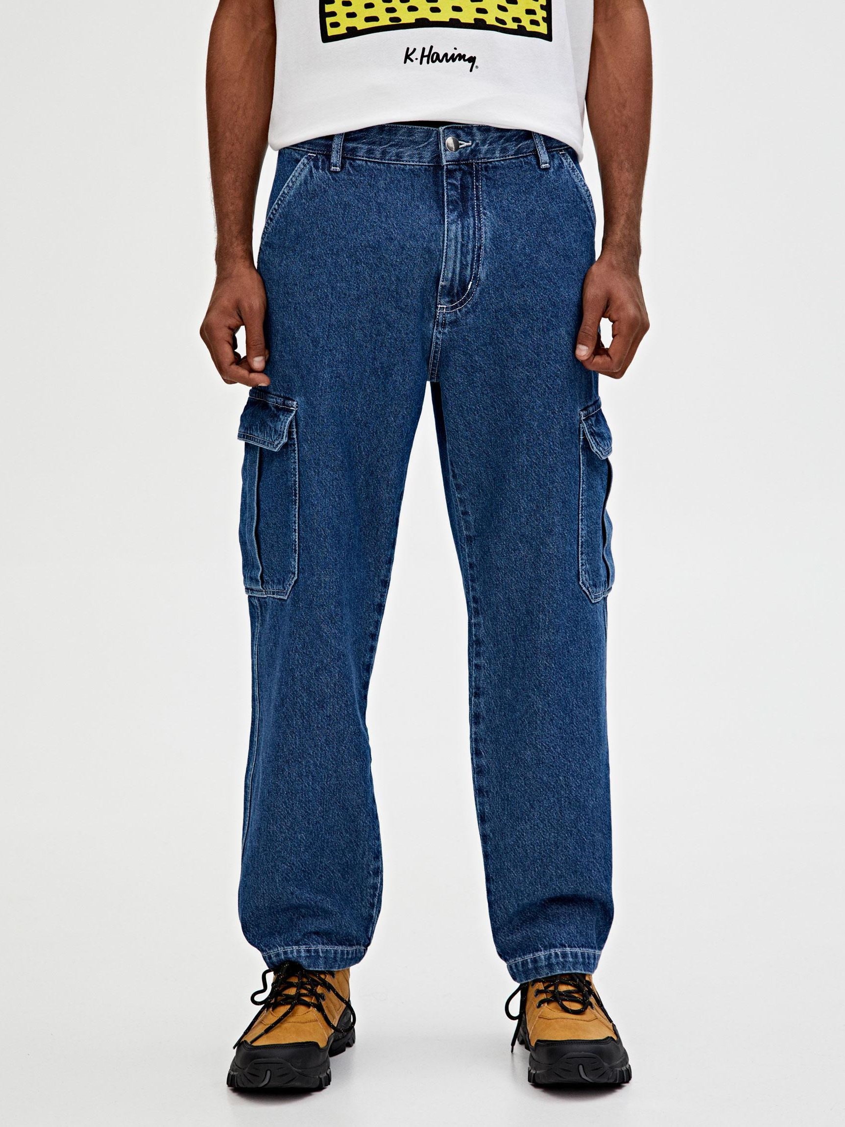 

Джинсы Pull & Bear 9684/908/401-ACXD 46 Синие