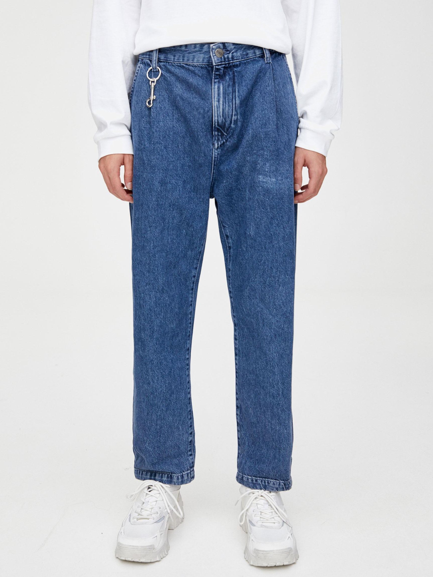 

Джинсы Pull & Bear 9684/532/401-ACXD  Синие, Джинсы Pull & Bear 9684/532/401-ACXD 44 Синие