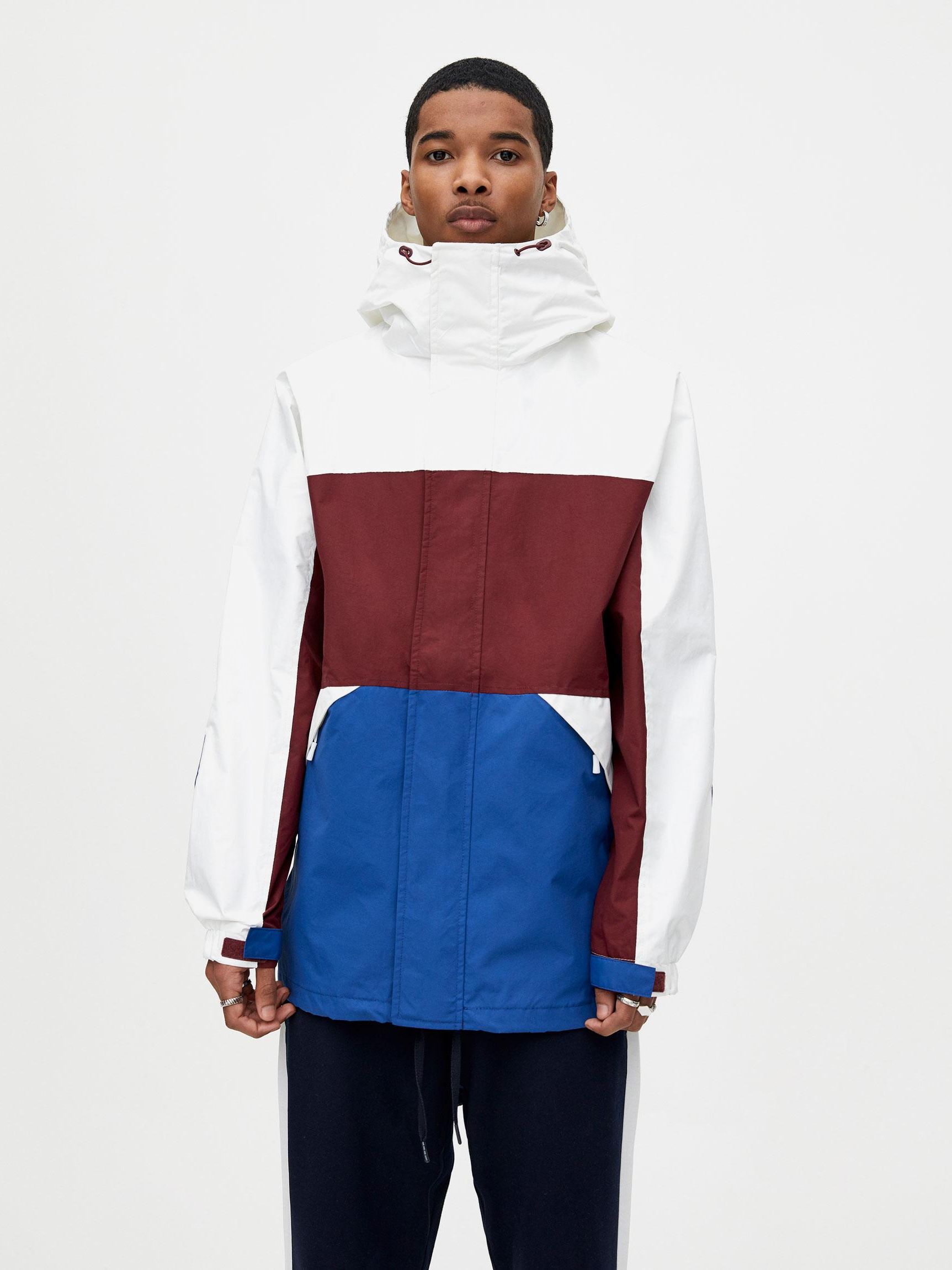 

Куртка Pull & Bear 5710/522/044-AEOX L Бордовая