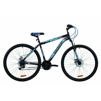 

Велосипед ST 29 Discovery RIDER AM DD 19 черно-синий 2021
