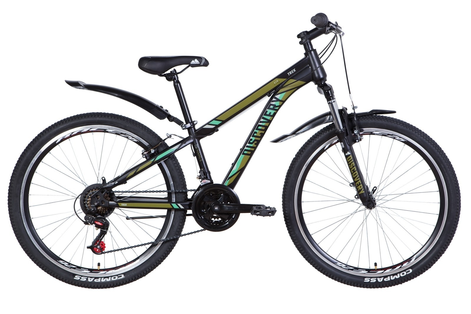 

Велосипед ST 29 Discovery TREK AM Vbr 21 малахитовый (м) 2021