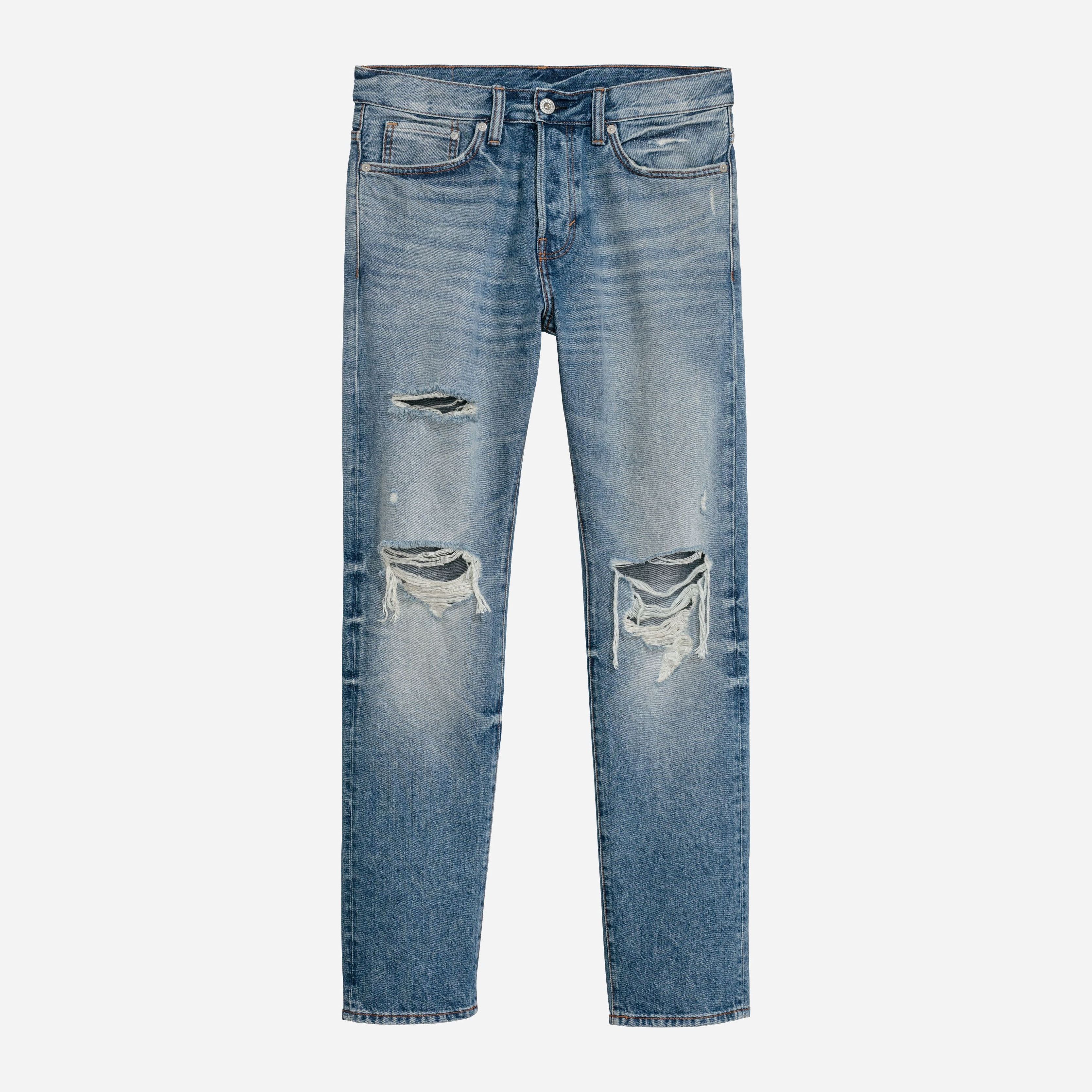 

Джинсы H&M 6070067-ACWX 27/30 Светло-синие