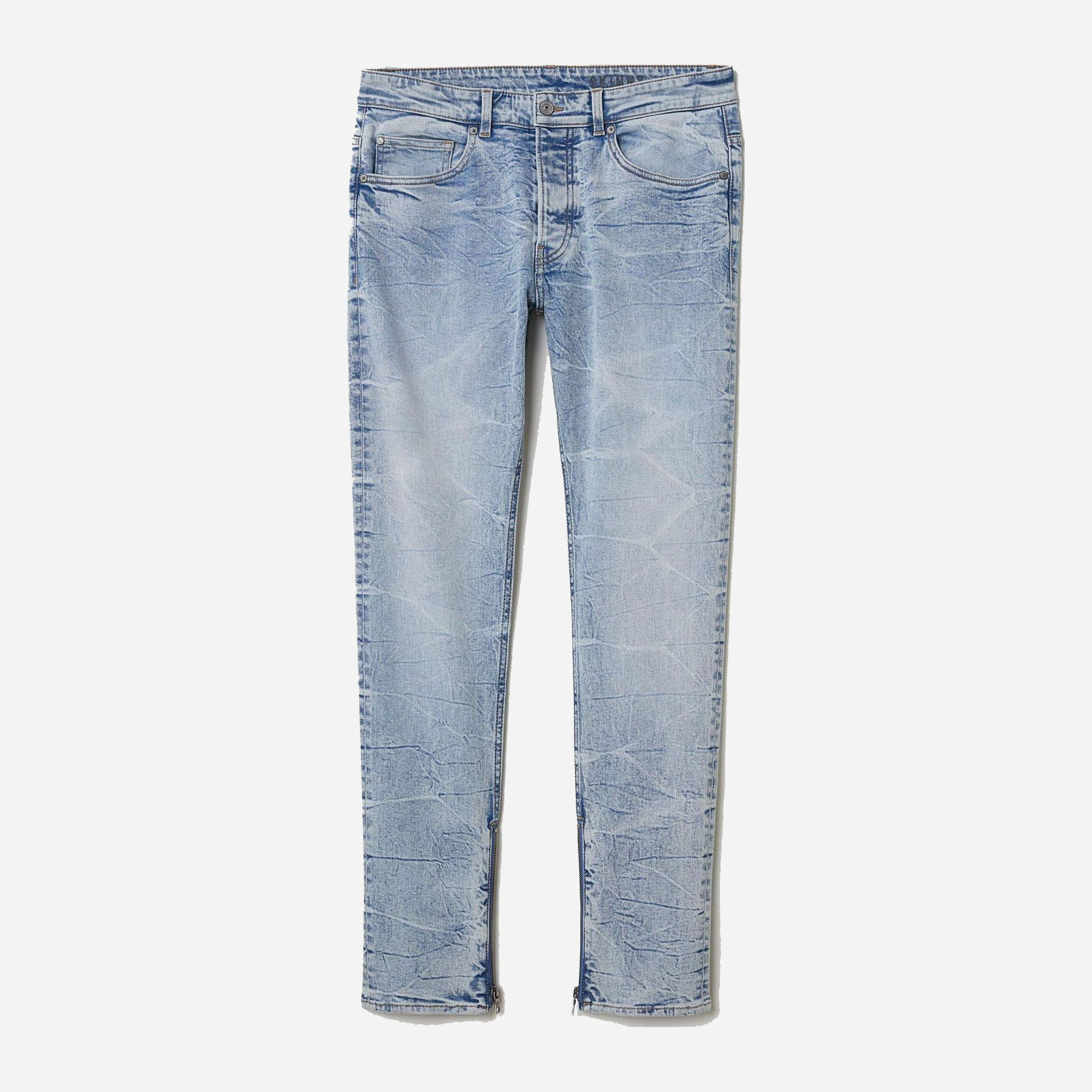

Джинсы H&M 5633138-ACWX 40 Светло-синие