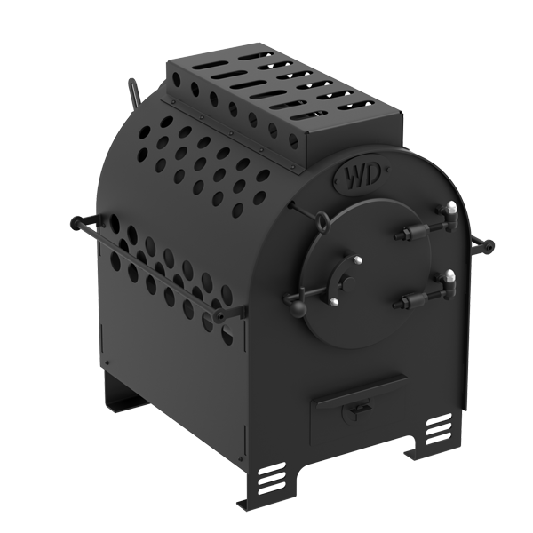 

Печь на дровах серии BARREL 1510 тип 005 d 120мм 9 кВт