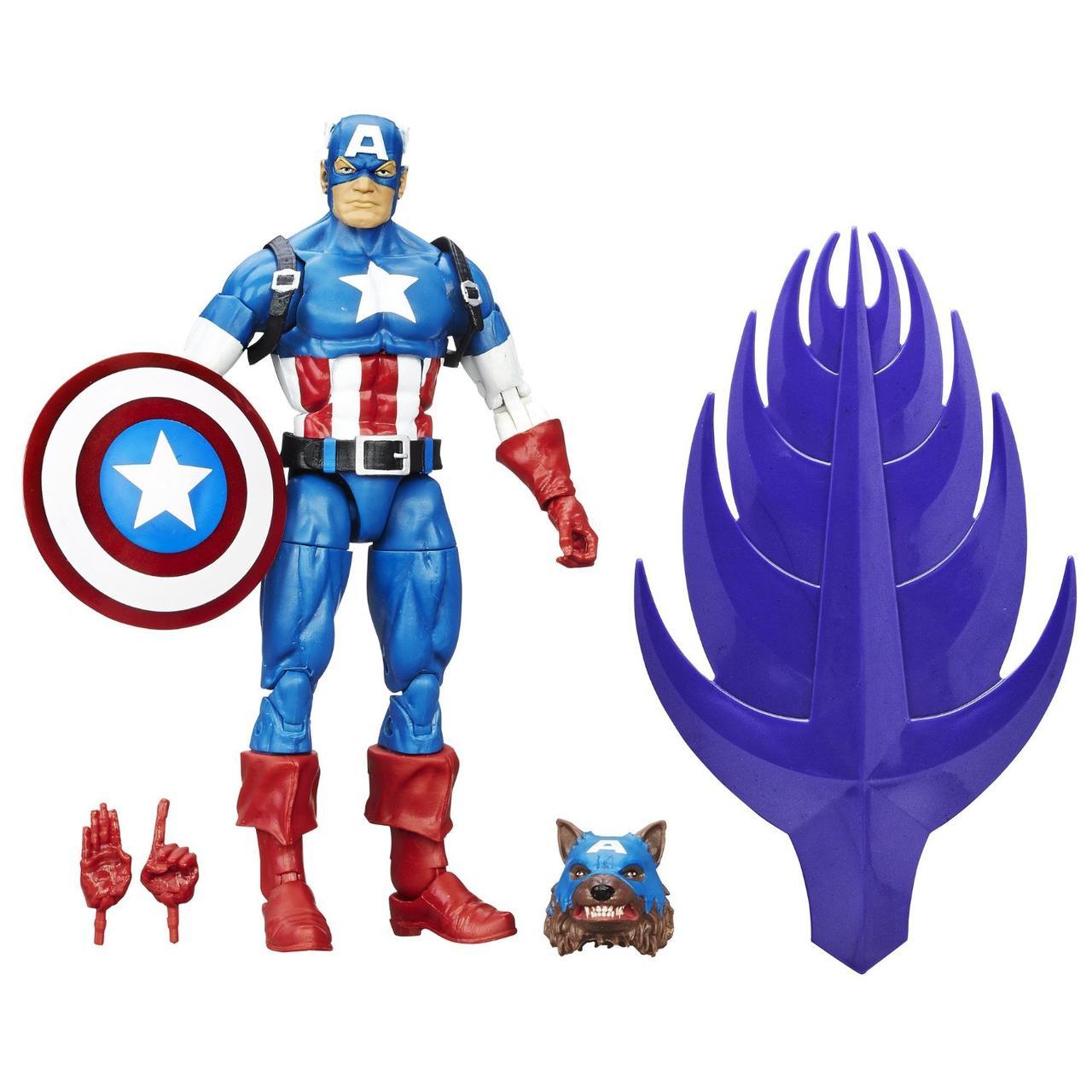 

Игровая Фигурка Hasbro Капитан Америка, Легенды Марвел 15 см - Build a Figure, Red Skull Series