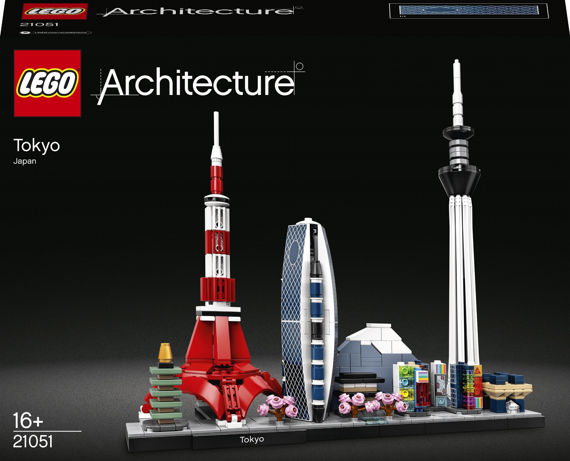 

Конструктор LEGO Architecture Токио 547 деталей (21051)