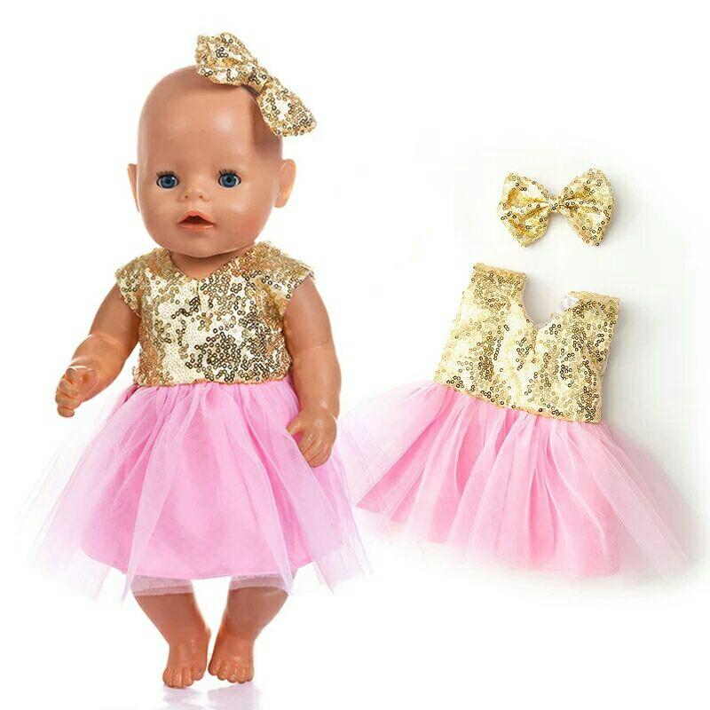 

Одежда для Беби Борн / Baby Born Платье для куклы Ristar Розовый 8358 РР