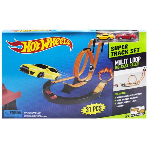 

Детский игровой набор автомобильный трек 31 эл. YG Toys Hot Wheels Super Track Set (8825)