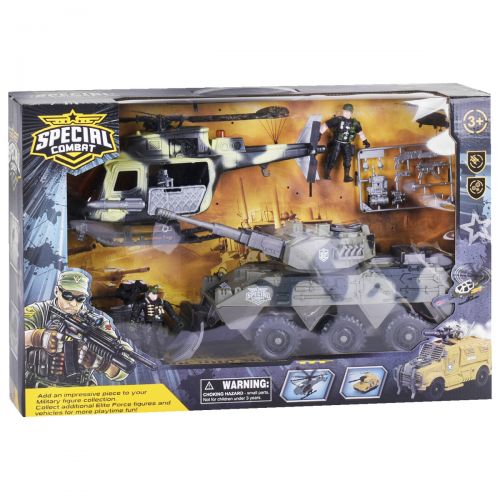 

Игровой военный набор WL Toys Special Combat с танком (D3109-39)