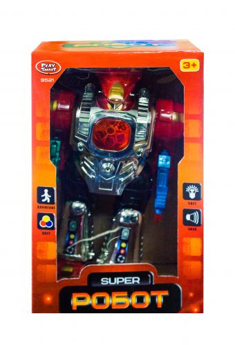 

Игровая фигурка робот Play Smart 23 см со светом и звуком (9521)