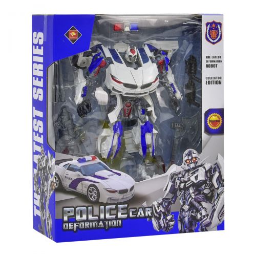 

Игрушка трансформер WL Toys «Робот - машинка» бело-синий (8820 В)