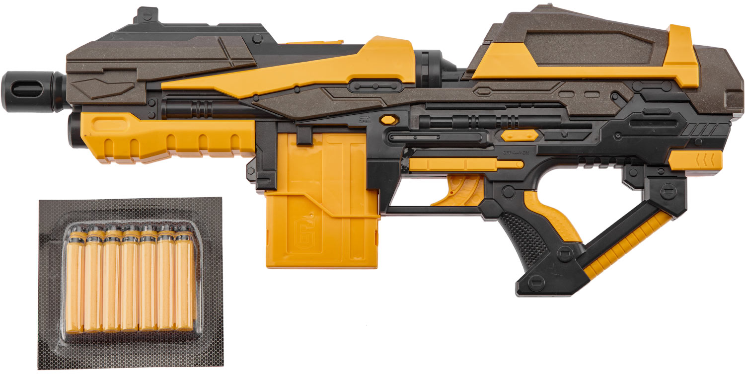 

Бластер ZIPP Toys FJ1055 + 10 патронов Желтый (4820242920128)