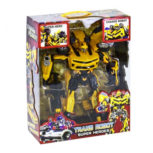 

Игрушка трансформер Star Toys Camaro с оружием желто-черный (4070)