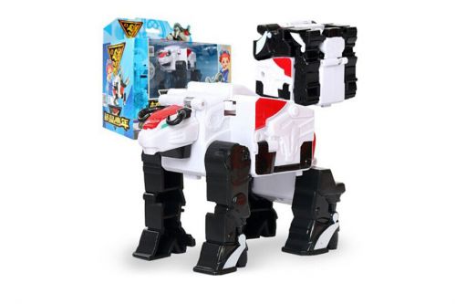 

Игрушка трансформер WL Toys Metalions Aries черно-белый (YS8020D)