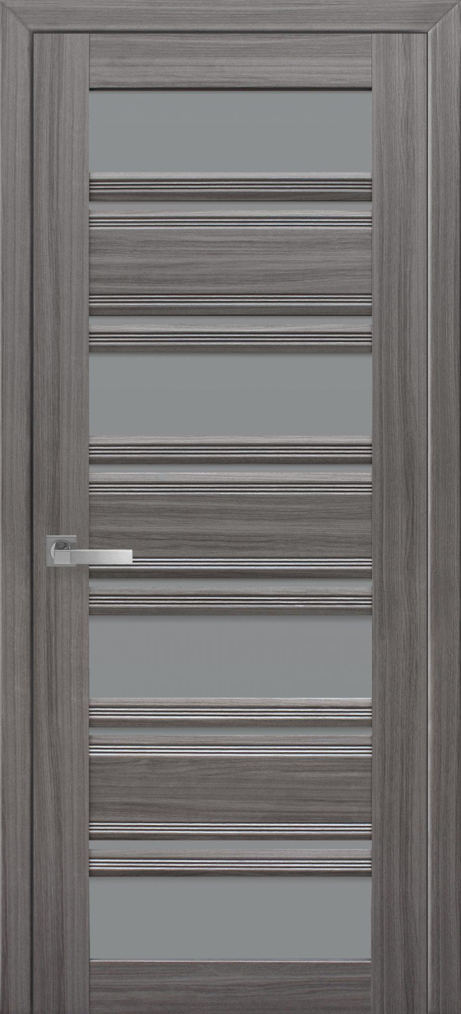 

Межкомнатные двери ПВХ П51 ПО с графитовым стеклом Ваш ВиД Жемчуг графит|Жемчуг серебряный 900 ммх2000 ммх40 мм