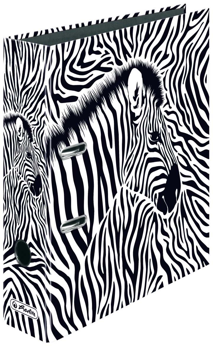 

Папка-регистратор Herlitz Animal Print Zebra А4 8см (50036745)