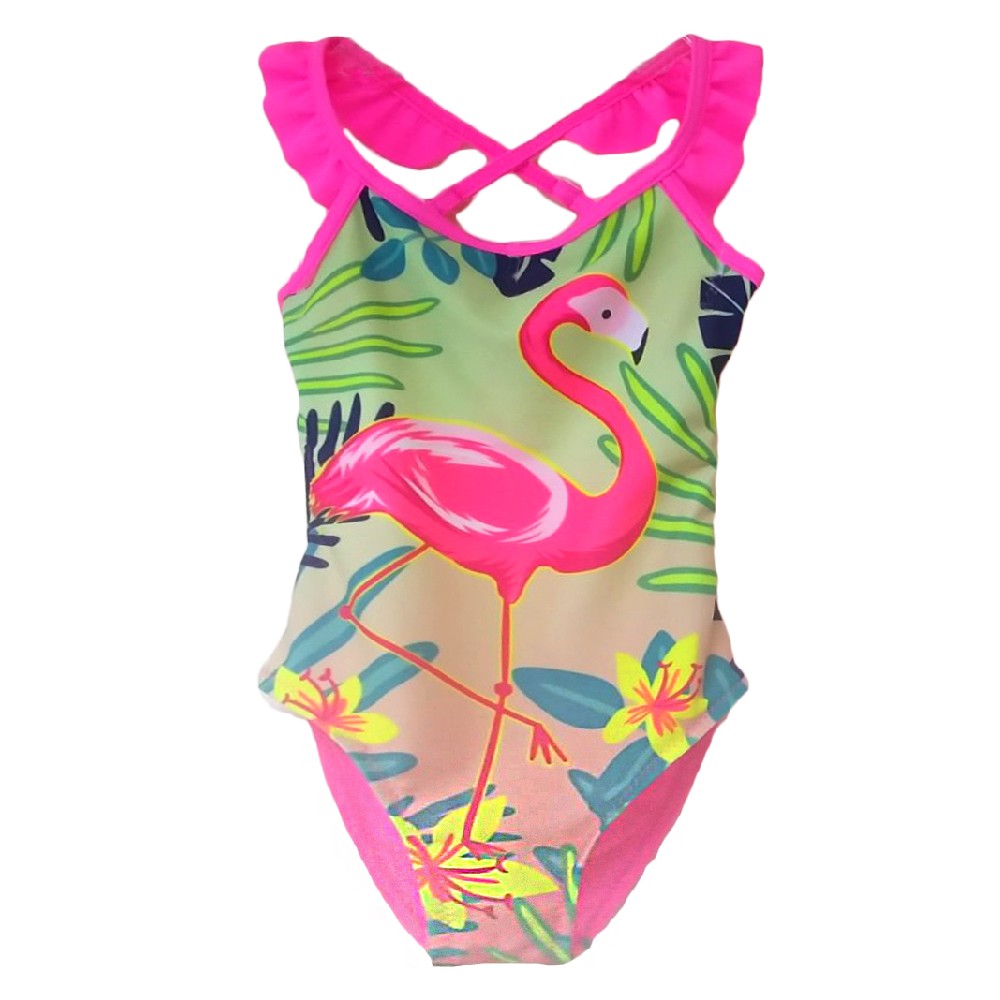 

Купальник суцільний Keyzi Flamingo 21 small 1psc-D 104 см мятный-рисунок