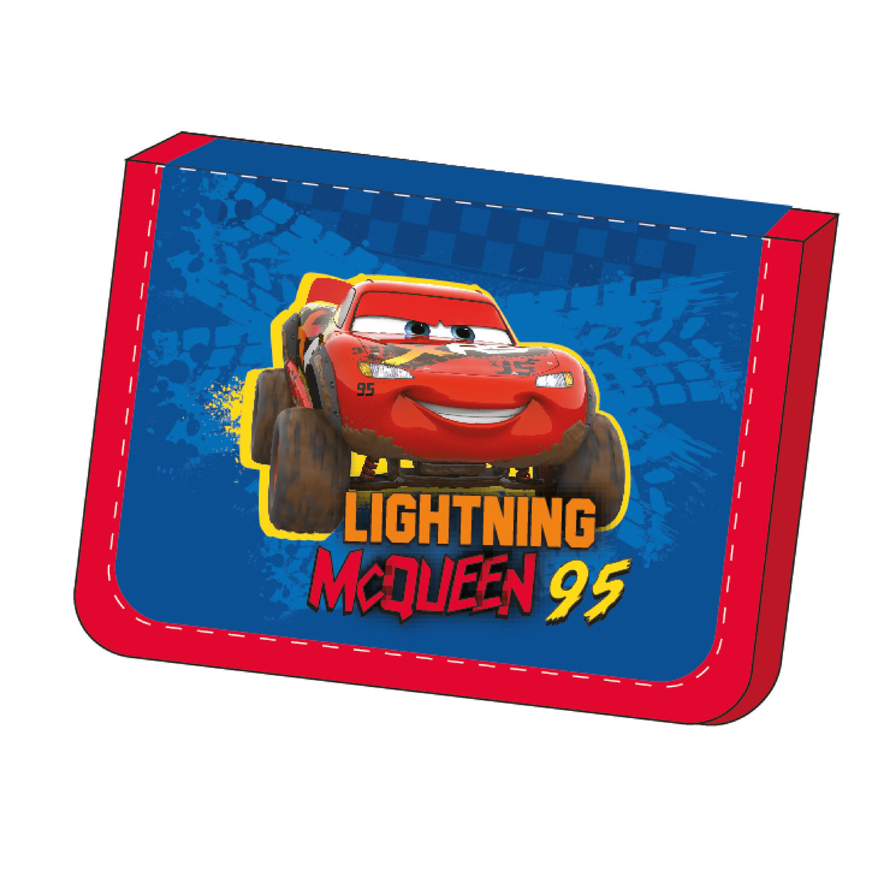 

Пенал Hipe 931080 1 Отделение 2 отворота "Cars" 21*13,5*4 см