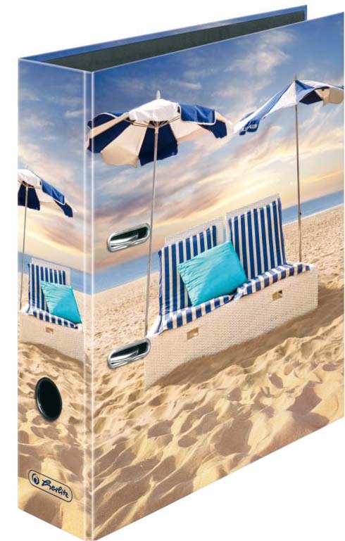 

Папка-регистратор Herlitz Come on Summer Beach Lounger А4 8см (50036158)