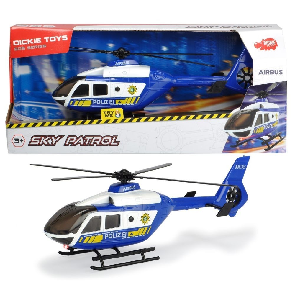 

Вертолет Dickie Toys Sos Воздушный патруль со светом и звуком