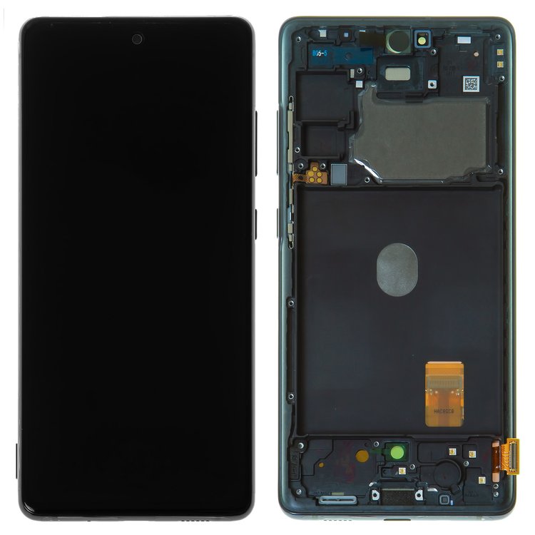 

Дисплей для Samsung GH82-21219A G780 Galaxy S20 FE с сенсором синий и рамкой сервисный
