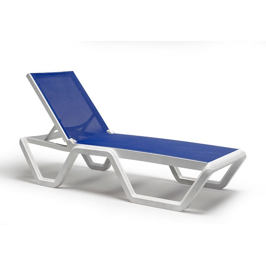 

Шезлонг Scab Design Vela Bianco Blue