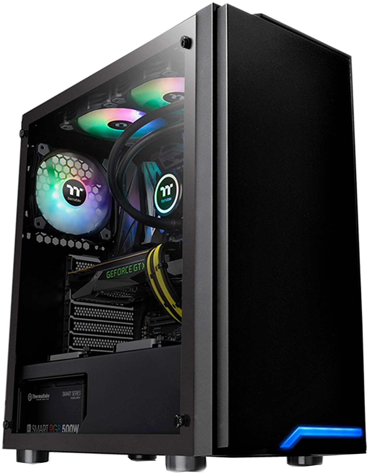 

Корпус Thermaltake H100 TG (CA-1L4-00M1WN-02)
