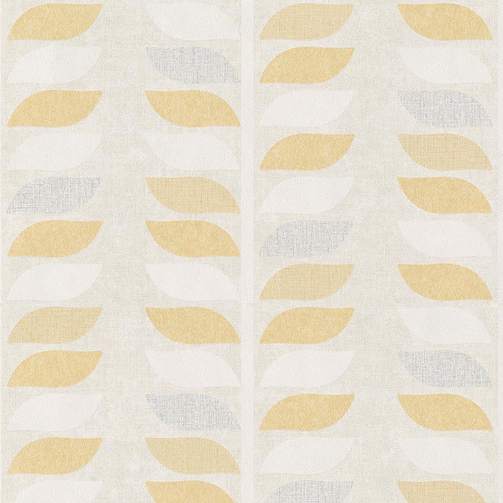 

Обои Grandeco Inspiration Wall IW2201 колосок модерн желтый 0.53 x 10.05 м