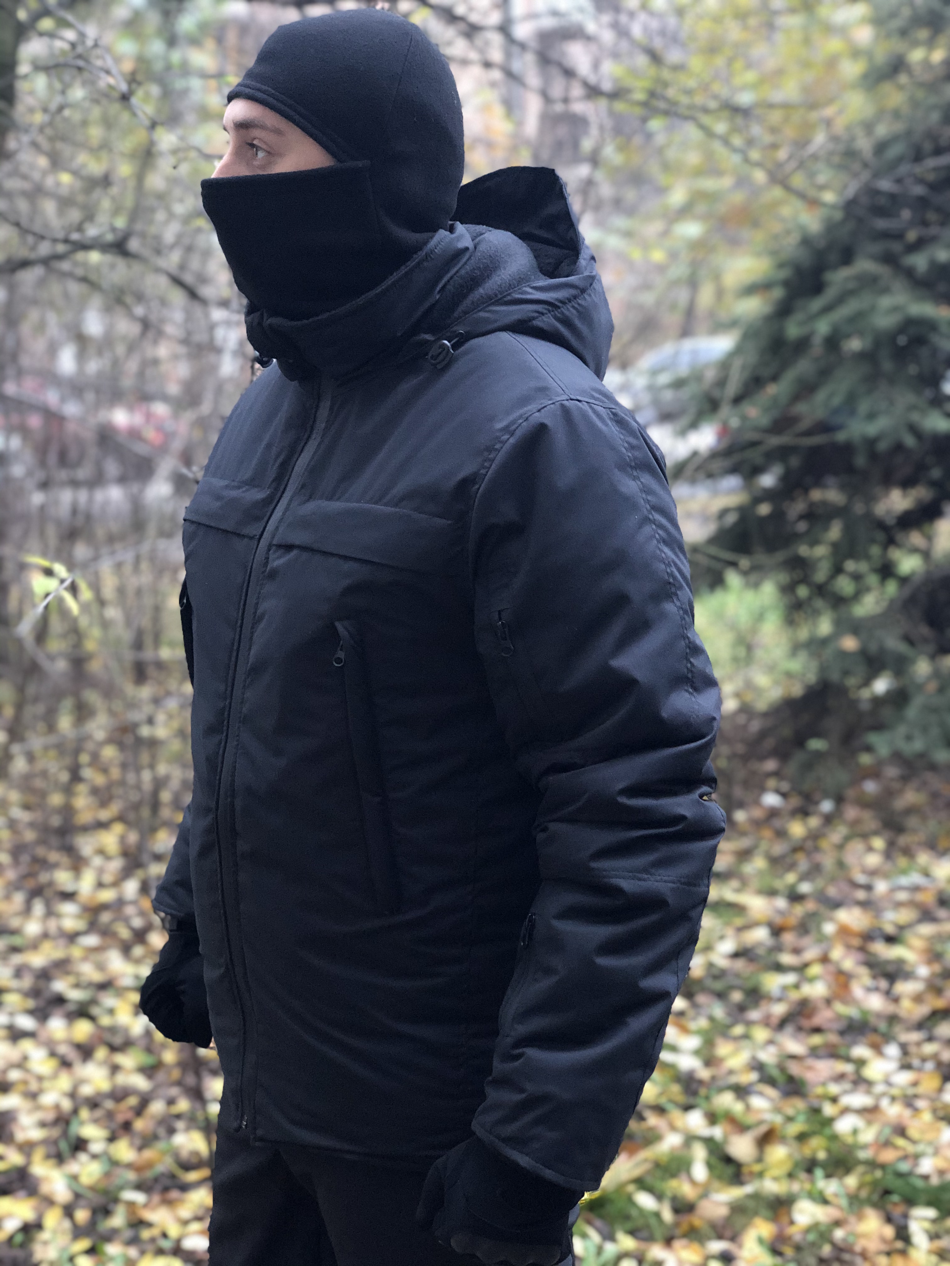 

Куртка зимняя тактика мембрана Pancer Protection черный, Куртка зимняя тактика мембрана Pancer Protection черный (52)