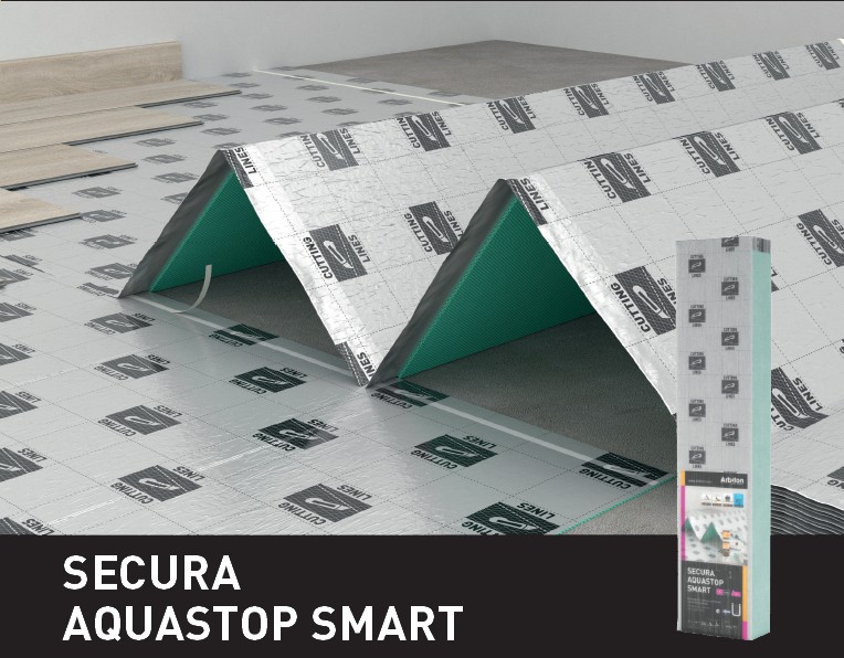 

Подложка ARBITON SECURA Aquastop Smart 2,2мм 6м2 в уп.