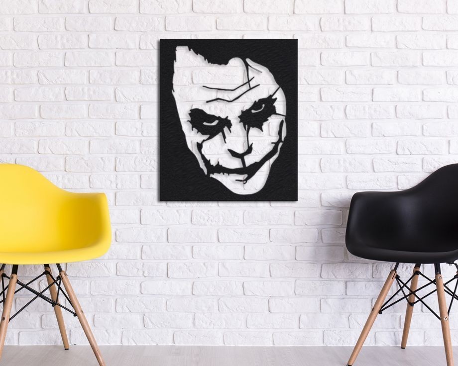 

Декор для стен. Панно из металла "Joker" 84*98 см