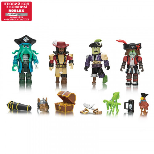 

Игровая коллекционная фигурка Jazwares Roblox Mix & Match Set Pirate Showdown, набор 4 шт. (ROB0212)