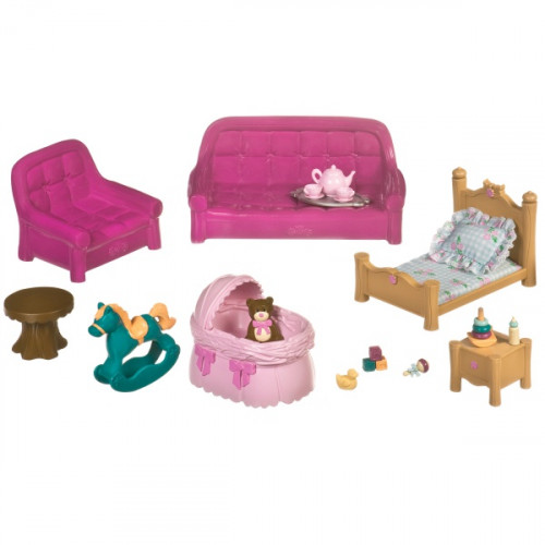 

Игровой набор Li'l Woodzeez Гостинная и Детская (6123Z)