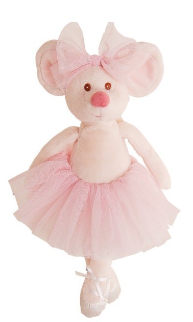 

Игрушка мягкая мышка Antonia Dancing Mousy/pink, 25 см, Bukowski Design, 14045