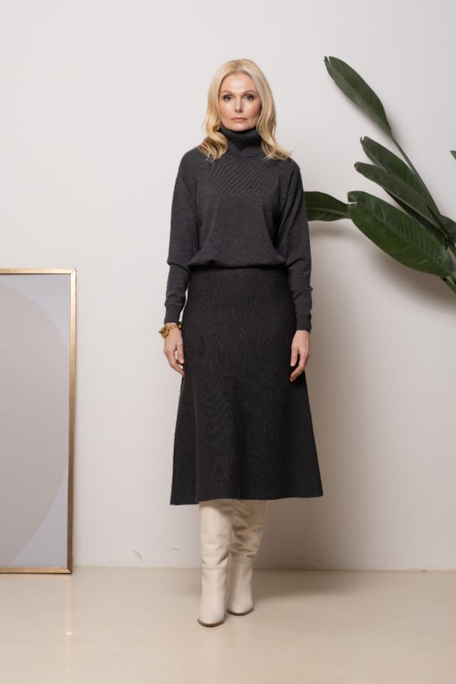 

Юбка Viamaro шерстяная Серая, Юбка Viamaro шерстяная Серая One Size