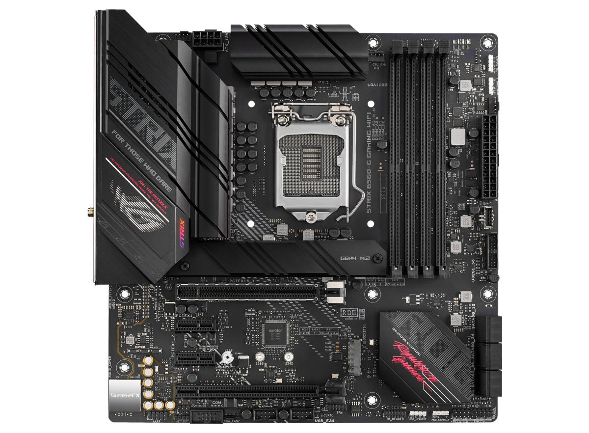 

Материнская плата ASUS ROG STRIX B560-G GAMING WIFI (Socket 1200)