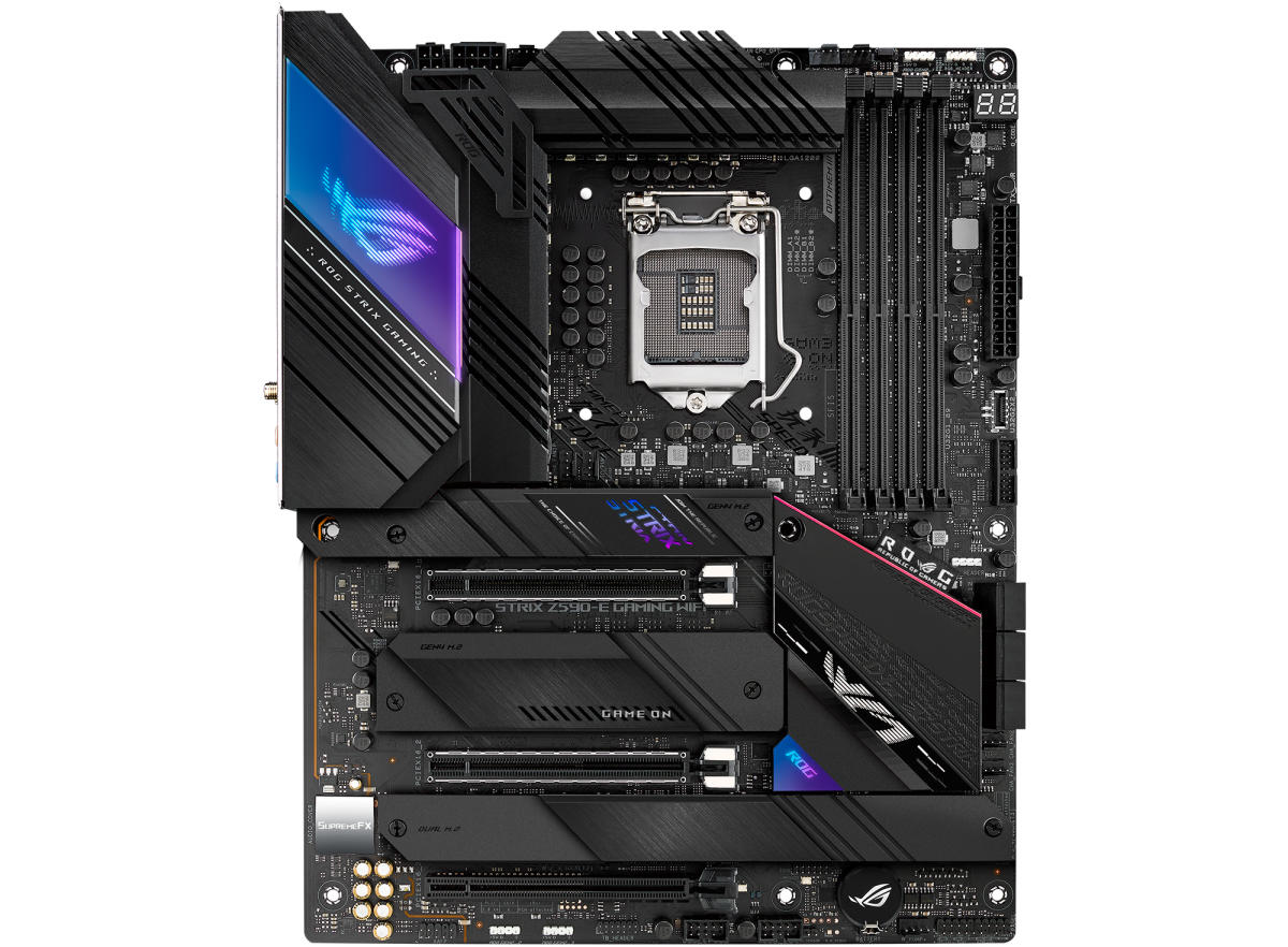 

Материнская плата ASUS ROG STRIX Z590-E GAMING WIFI (Socket 1200)
