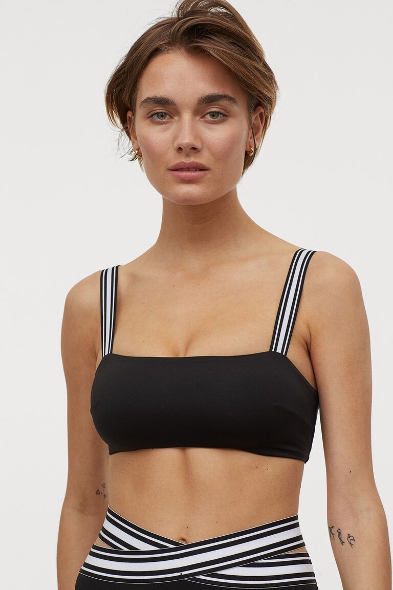 

Купальный бюст H&M 34 черный 1230174000036